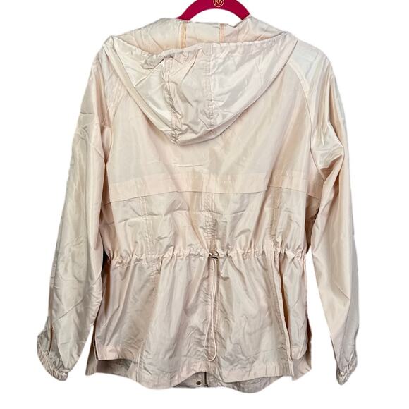 Cavalini Originals Women's Pink Windbreaker Gold Hardware Full Zip Size 2X NWT - Picture 2 of 8